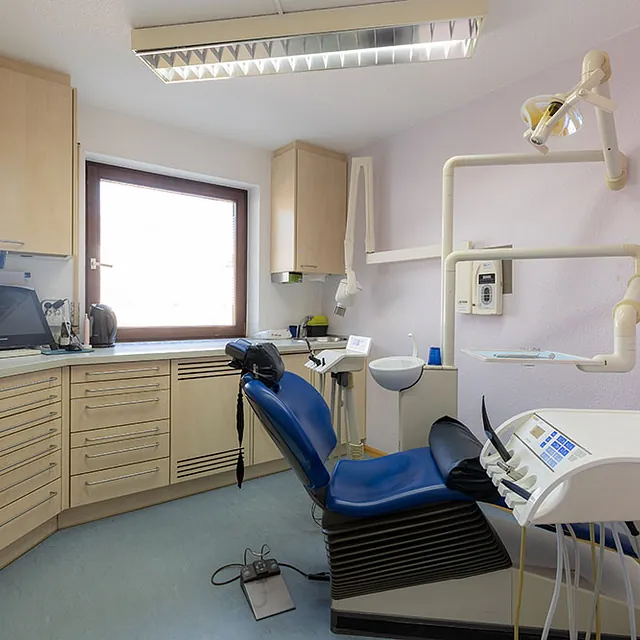 Behandlungszimmer aus einem anderen Winkel